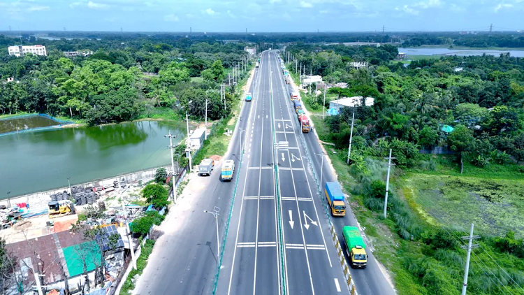 公司主導投建!孟加拉國首條全封閉高速——達卡繞城高速首通段正式通車運營 公司主導投建!孟加拉國首條全封閉高速——達卡繞城高速首通段正式通車運營